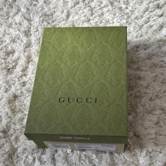 Gucci Blue Denim GG Logo Espadrille Wedges with Jute Heel - Picture 10 of 10